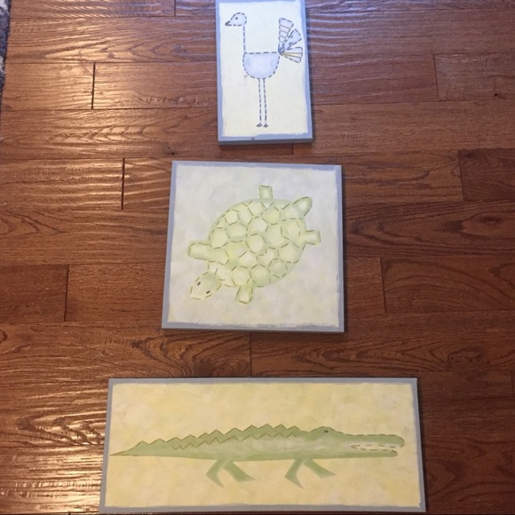 pottery barn nursery art